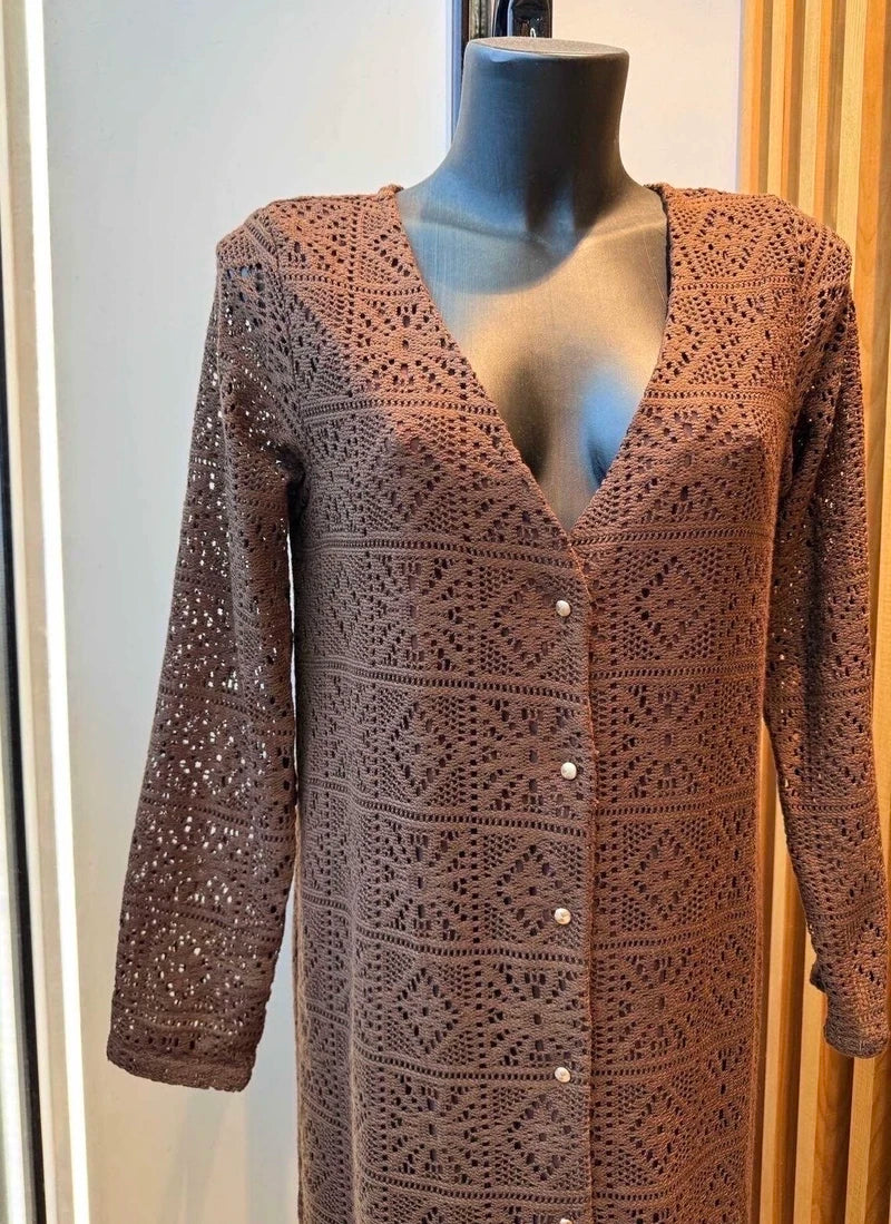Robe à Dentelle Doublée VIVICHY