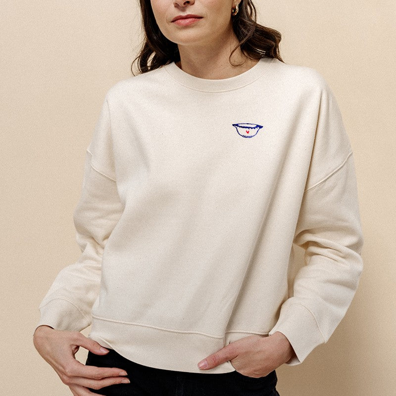Sweat Femme Brodé Bol Breton