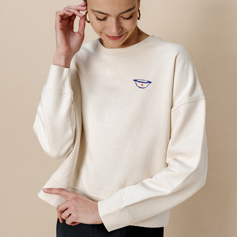 Sweat Femme Brodé Bol Breton