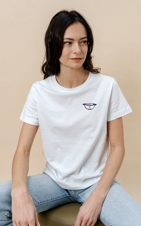 T-shirt femme brodé Bol breton
