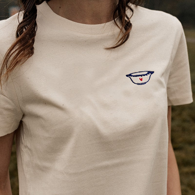 T-shirt Femme Brodé Bol Breton