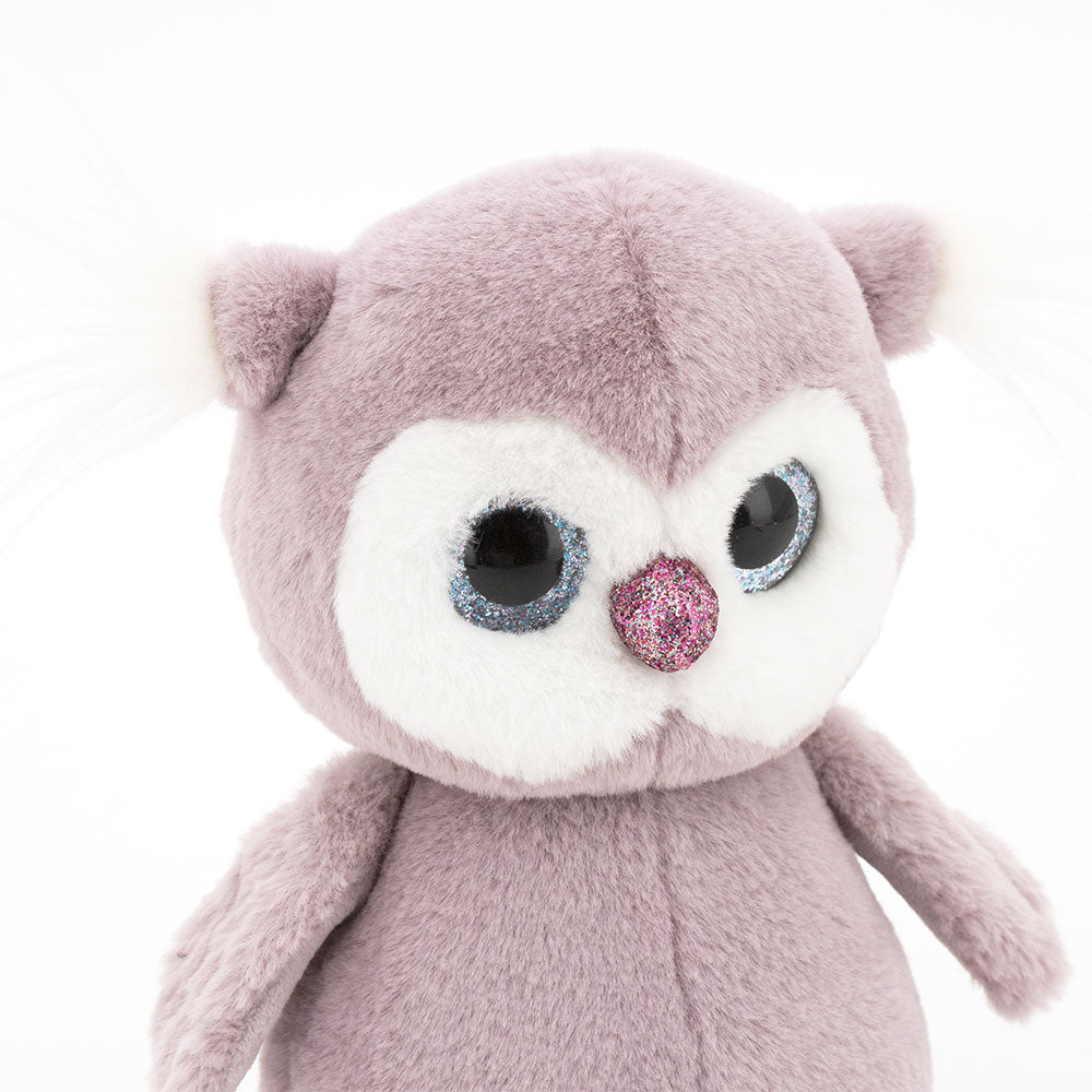 PELUCHE PETIT HIBOUX VIOLET