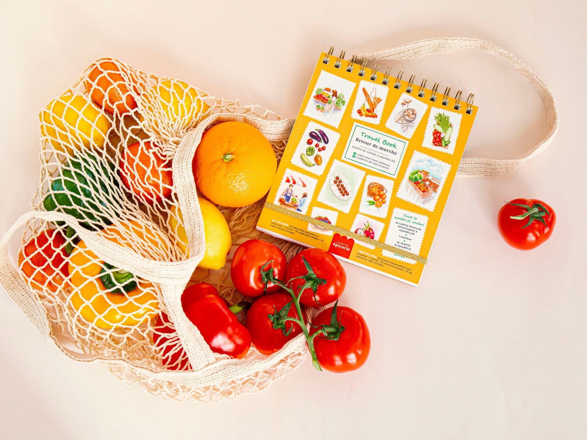 Kit Travel Book Retour de Marché La Petite Epicerie