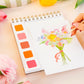 Carnet de Voyage La Petite Epicerie Secret Garden Aquarelle