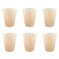 LOT DE 6 VERRES A EAU DORE