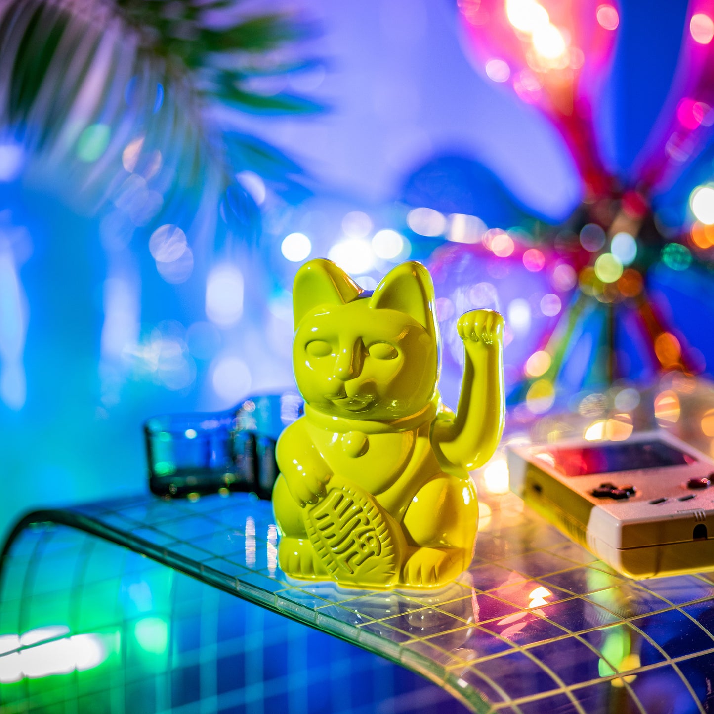 Lucky Cat édition Miami - Glossy Yellow