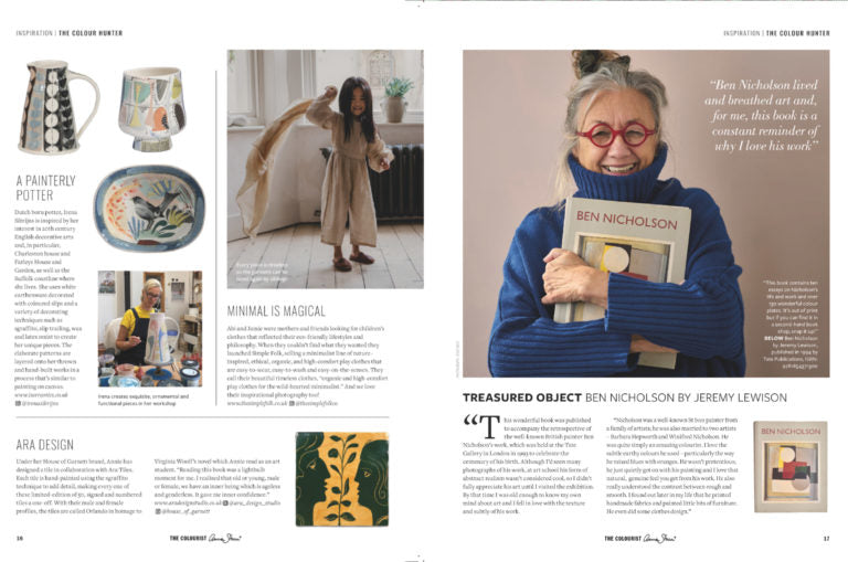 Livre "THE COLOURIST NUMÉRO 8" The art of  colourful living - Annie Sloan