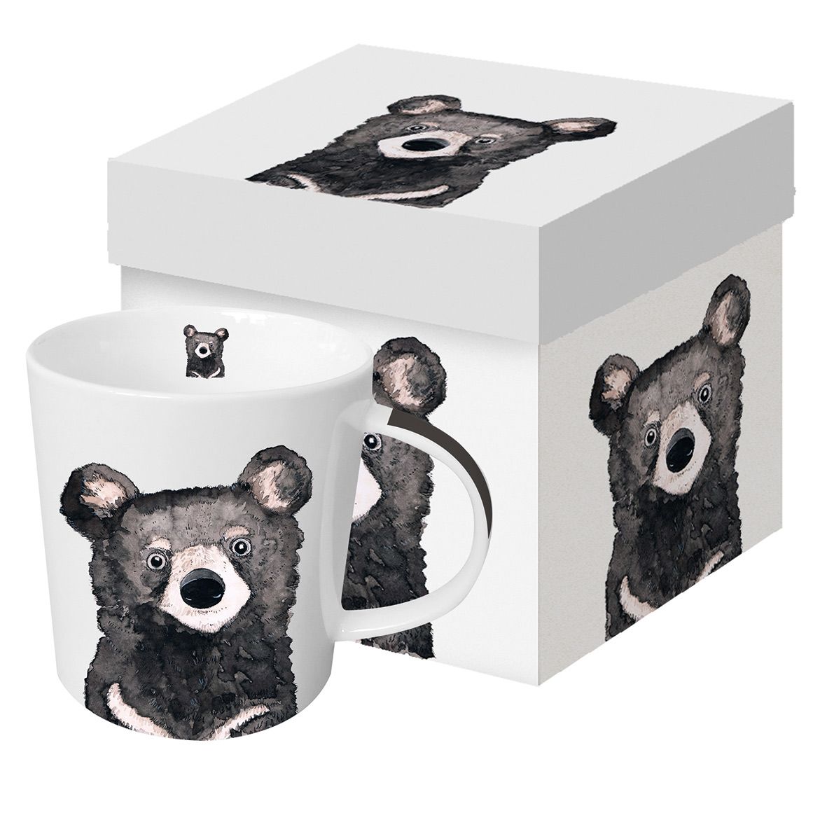 Mug en porcelaine "ours" - boite cadeau