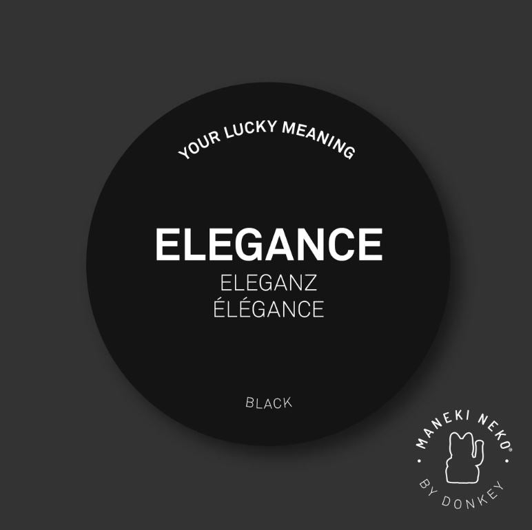 Lucky Cat noir - Elegance