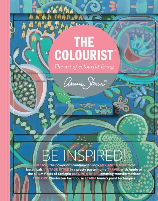 Livre "THE COLOURIST NUMÉRO 1" Be  Inspired ! - Annie Sloan