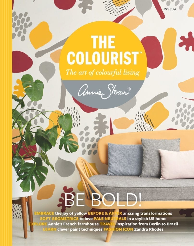 Livre "THE COLOURIST NUMÉRO 2"  Be Bold ! - Annie Sloan