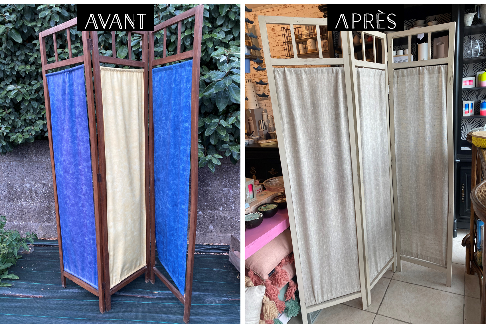 GRAND PARAVENT ANCIEN | Se souvenir des belles choses GRAND PARAVENT ANCIEN | Se souvenir des belles choses