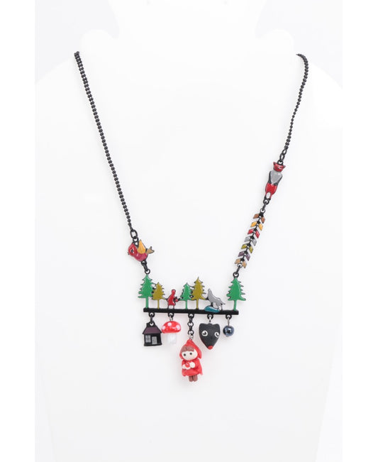 Collier LE PETIT CHAPERON ROUGE